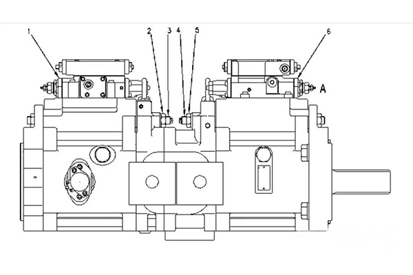 CAT Excavator 374D&390D Hydraulic Pump Control (output Flow)