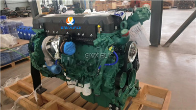 Symptoms of turbocharger malfunction in Volvo Penta 1350 diesel engine